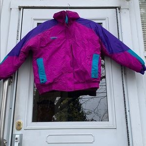 Vintage Columbia puffer jacket ladies small